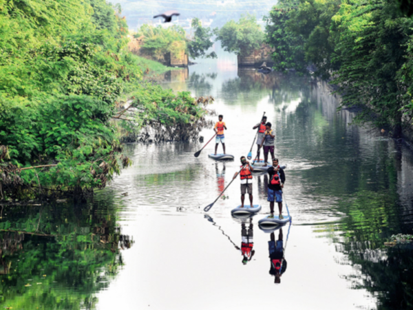 5 to paddle 135km in Buckingham Canal to draw eyes to pollution