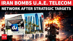 'WILL UNLEASH DEVASTATION': Iran Bombs UAE Telecom Center In First Strike On Communication Facility