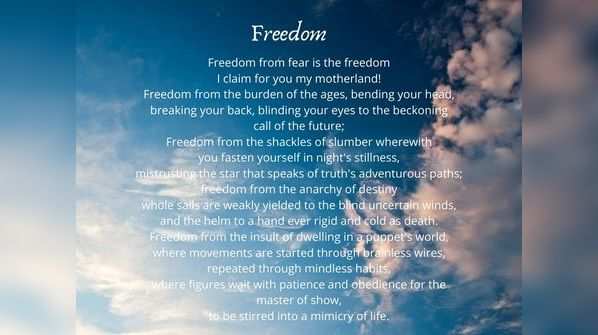 Freedom