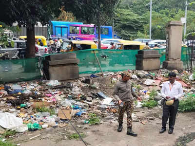 BBMP fixes black spot near its head office; citizens urge vigilance