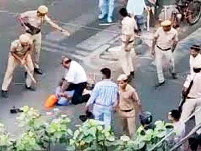 Delhi Police’s clash with driver sparks political row