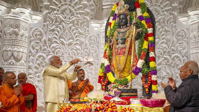 Ayodhya Ram Mandir LIVE Updates: 'Welcoming Ram Lalla along with 140cr Indians was a splendid moment': PM Modi writes back to President Droupadi Murmu
