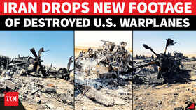 On Cam: Black Hawk &lsquo;IN RUINS&rsquo;, F-15 Jet CHARRED; Iran Releases Shocking Footage Of US Destruction