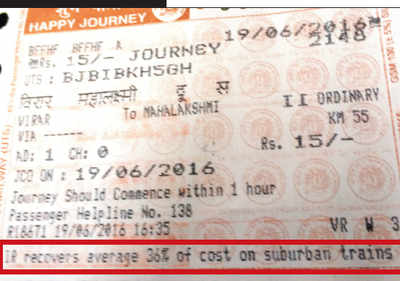 Travel is cheap, your train tickets now say exactly how much