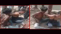 Shocking: Two men tied to pole, thrashed in Noida 