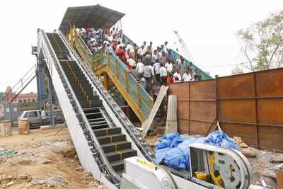 Railways reverses decision to install escalators at a large number of stations