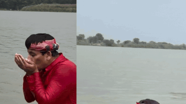 ‘Pollution down by half’: Manoj Tiwari takes dip in Yamuna, invites devotees for Chhath Puja; AAP disputes claim
