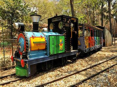 Toy train at Cubbon Park ready to chug again on April 3