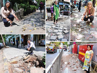Posh SoBo not spared pavement perils either