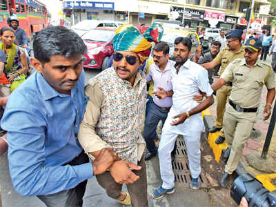 Karni Sena members held for Padmaavat protests