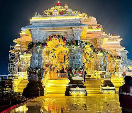 Ram Lalla Darshan Day 2: Devotees throng at Ram Mandir after Pran Pratishtha
