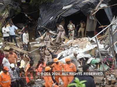 Malad wall collapse victims now devoid of night shelter too