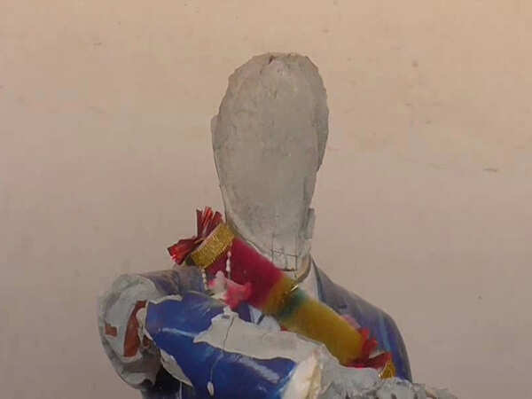 Ambala: Ambedkar statue vandalised in Naraingarh