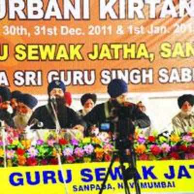 City Gurdwaras sing to the tune of Gurbani, thousands of devotees join in