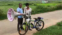 Made from scrap, Bihar man's arrangement to keep locusts away 