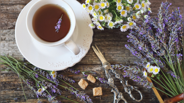 Chamomile-lavender tea