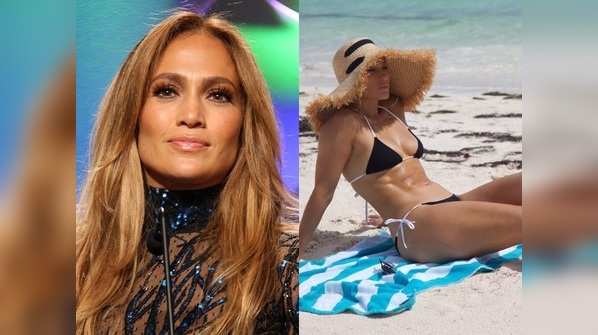 Jennifer Lopez sizzles in the bikini avatar