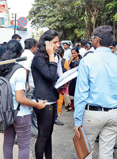 Queue of the unemployed in E-City is an India story