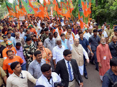 BJP chief Amit Shah launches 'padyatra' against CPI(M) 'violence' in Kerala