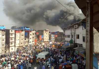 Bandra fire live updates: Massive fire in slum close to Bandra station under control, 2 injured