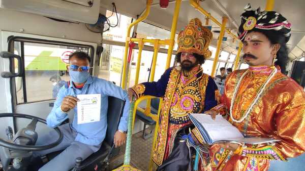MoBus goes innovative to create awareness about road safety