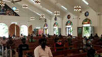 Chennai: Churches hold Sunday service after 5 months 