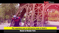 Spider-Man's 'world tour'  in Delhi 