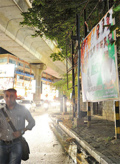 Three days to nirvana? We’ll rid the streets of ugly flexes, says BBMP