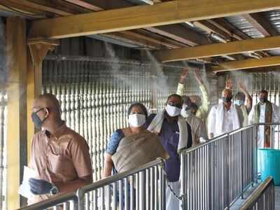 Tri-ozone sprayers installed at Tirumala hill shrine