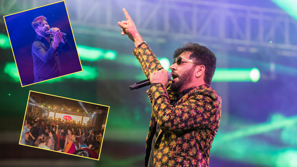 Dilli dances to Jasbir Jassi's garba-bhangra fusion
