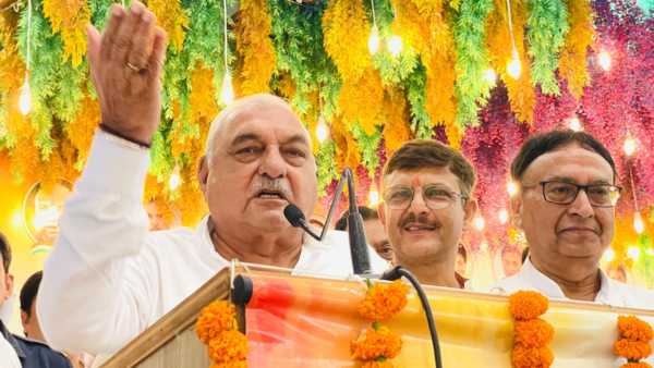 Former CM Bhupinder Singh Hooda promises women safety to his sisters on Rakshabandhan