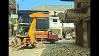 Dangerous parts of Margao building demolished by PWD