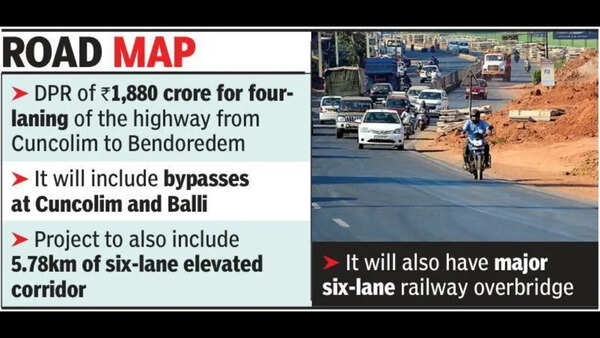 Centre approves Rs 1.8k crore for Cuncolim highway expansion