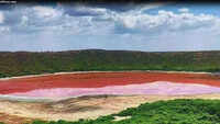 Maharashtra: Lonar lake in Buldhana turns pink, scientists probe the cause 