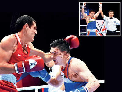World Men’s Boxing Championships: Duryodhan Singh Negi triumphs over Armenia's Koryun Astoyan