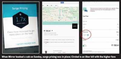 Surge pricing is back, but it’s ‘fine within limits’