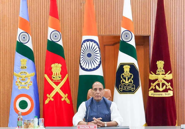 Op Sindoor showcased India’s resolve and new military ethos, says Defence minister at Joint Commanders’ Conference