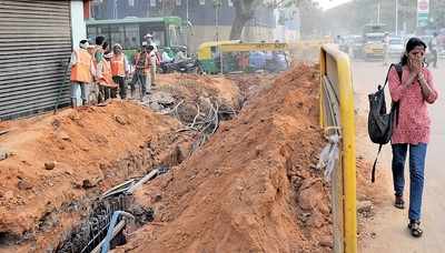 Plaint against Jio for digging road to lay OFC