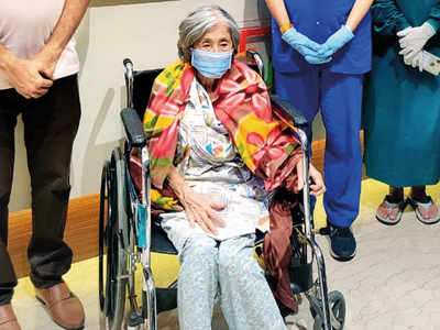 90-year-old  Japanese woman is oldest foreigner in India to beat Covid-19