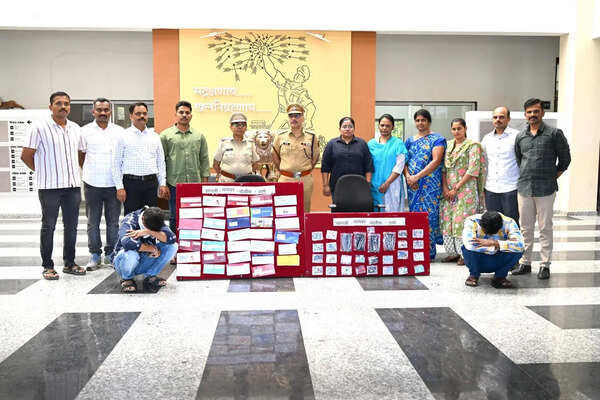61-year-old retired Sangli teacher duped in digital scam in Jan; two arrested from Pune