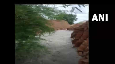 Monsoon Weather News Updates: Part of Khasala Ash Bund collapses in Nagpur, nearby villages submerged