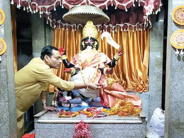 156-year-old temple in Ghasiyari Mandi where goddess Kali sits on five skulls