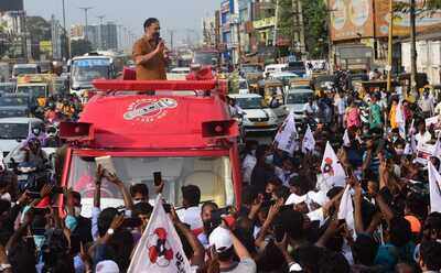Tamil Nadu election 2021 live news: MNM President Kamal Haasan campaigns in Chennai