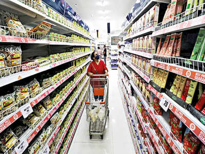 Riding on food prices, retail inflation rises
