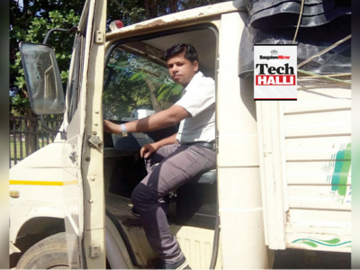 What the Truck: Techies are forced to use trucks between NICE Road and Tumkur Road