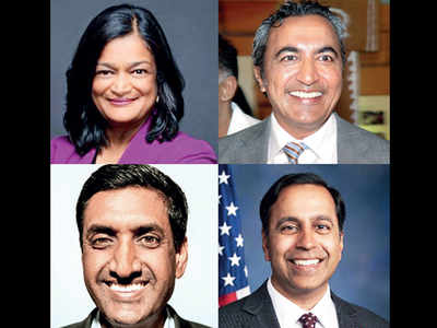 All four Indian-American members re-elected to House
