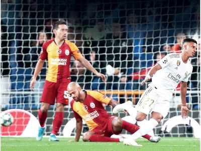 Champions League: Real Madrid cruises to a 6-0 win over Galatasaray
