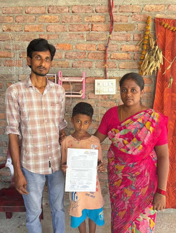 Andhra Pradesh’s Eluru villagers chip in to fund ₹22L treatment for Thalassemia-hit boy