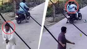 Mirzapur Horror Caught on CCTV: Attackers Panic After Killing Advocate As Bike Stalls While Escaping