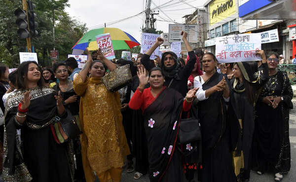 Transgender community marks visibility day with protest against Bill